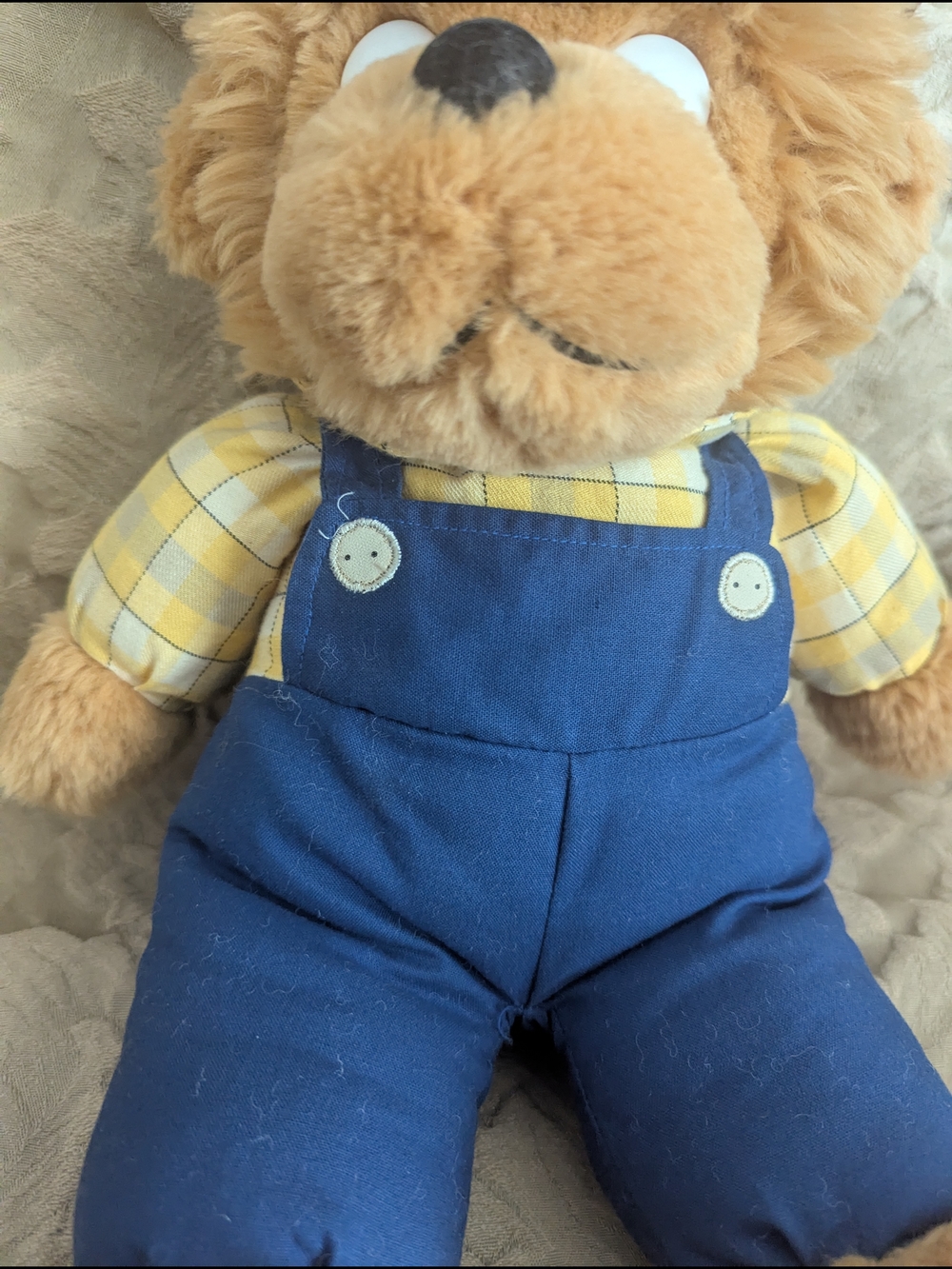 Vintage 1998 Berenstain Bears Papa Bear 18" Plush Stuffed Animal Chosun - Picture 3 of 10
